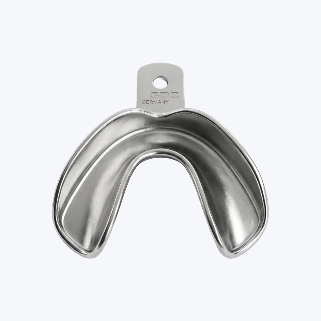 GDC Edentulous Non-Perforated Impression Trays Lower # 1 (ITRLEDNPL1)
