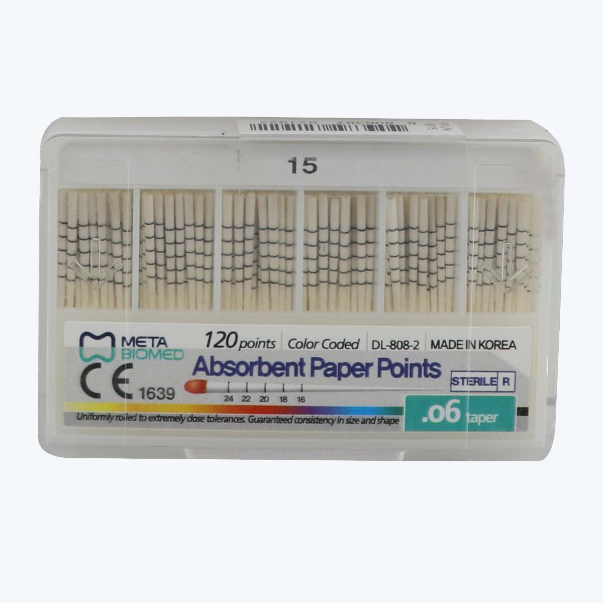 Meta Absorbent Paper Points - 6%
